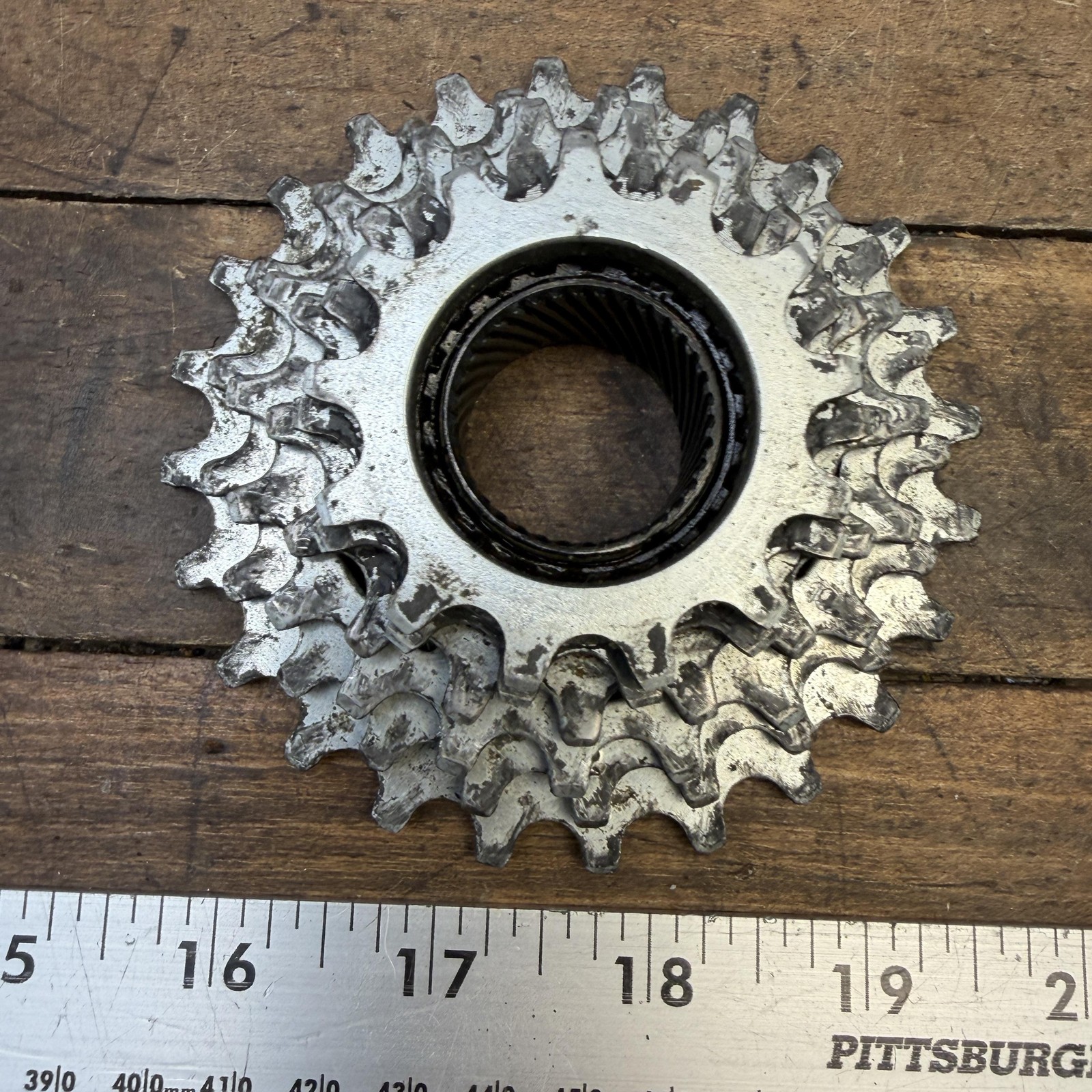 Vintage Maillard HELICOMATIC 6 Speed 13-24T 24T Cogs Steel Road Bike