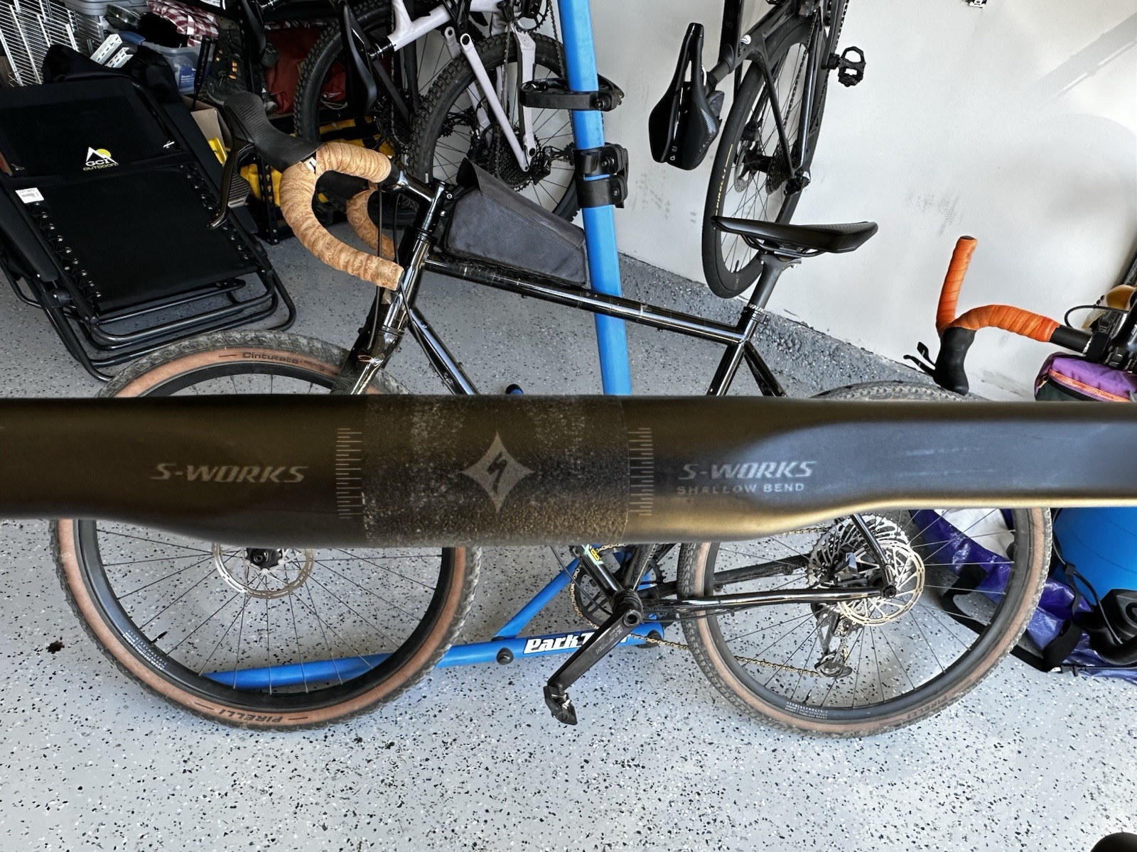 Specialized S-Works Shallow Bend Carbon Drop Handlebar 38cm Black Road Bike