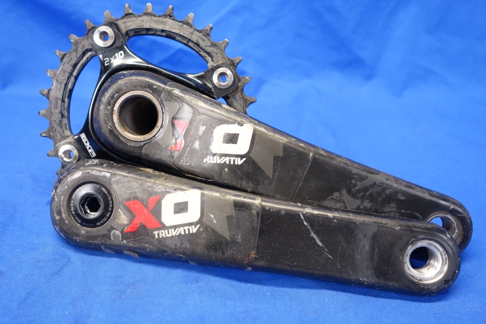 Sram Truvativ X0 1 x 11 Carbon Mountain Bike Crankset, GXP, Race Face 32t, 175mm