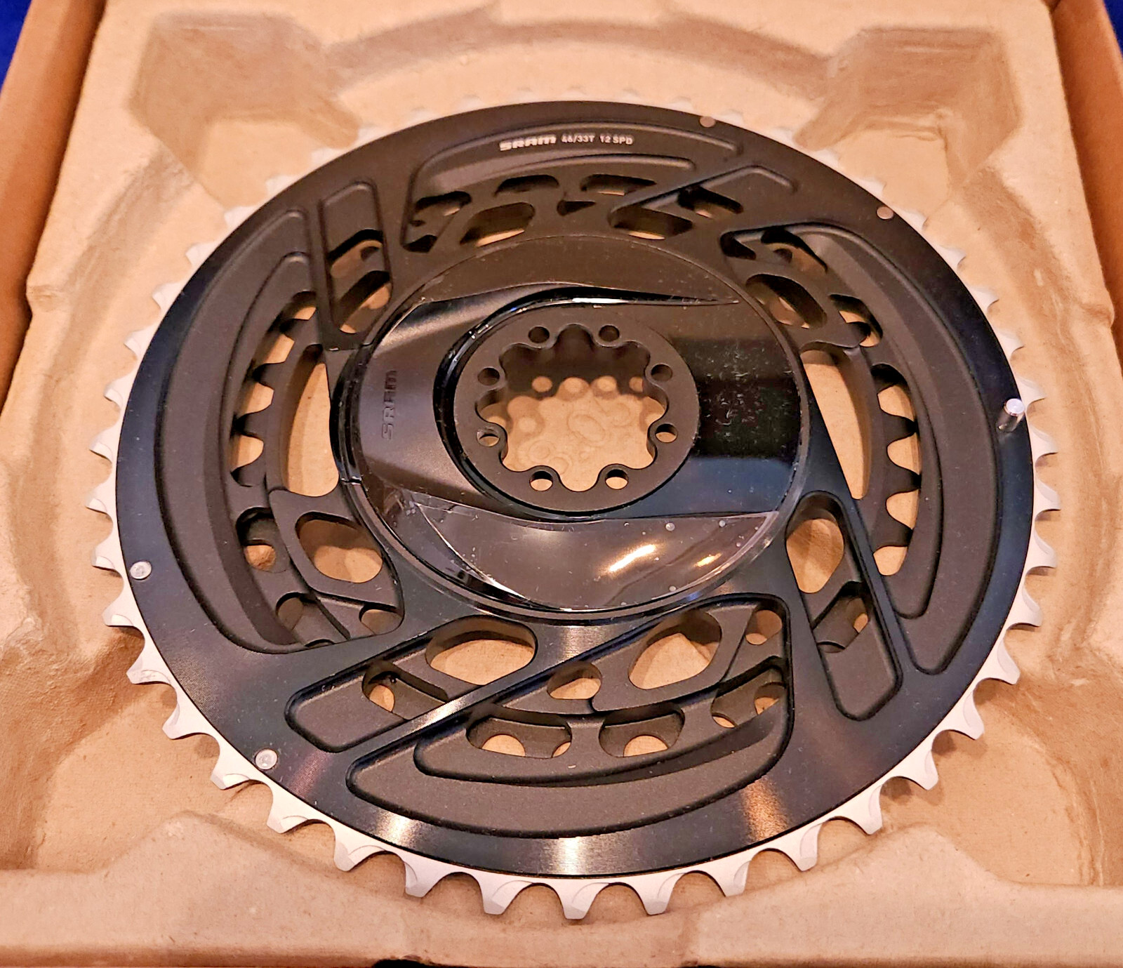 SRAM Force 46/33T 12-Speed Direct Mount Road Chain Ring Non-Power – Black