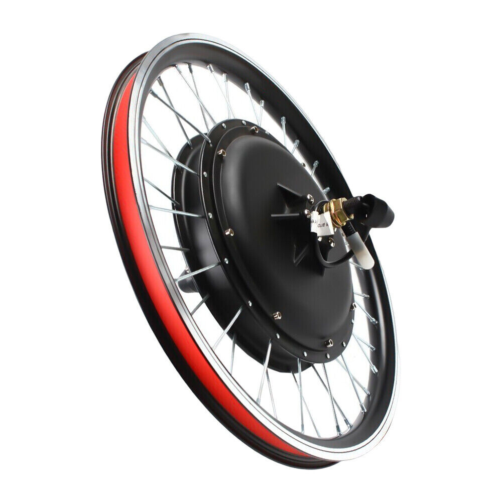 20″ 1000W 48V eBike Conversion Kit Rear Wheel Hub Motor Electric Bike 440RPM