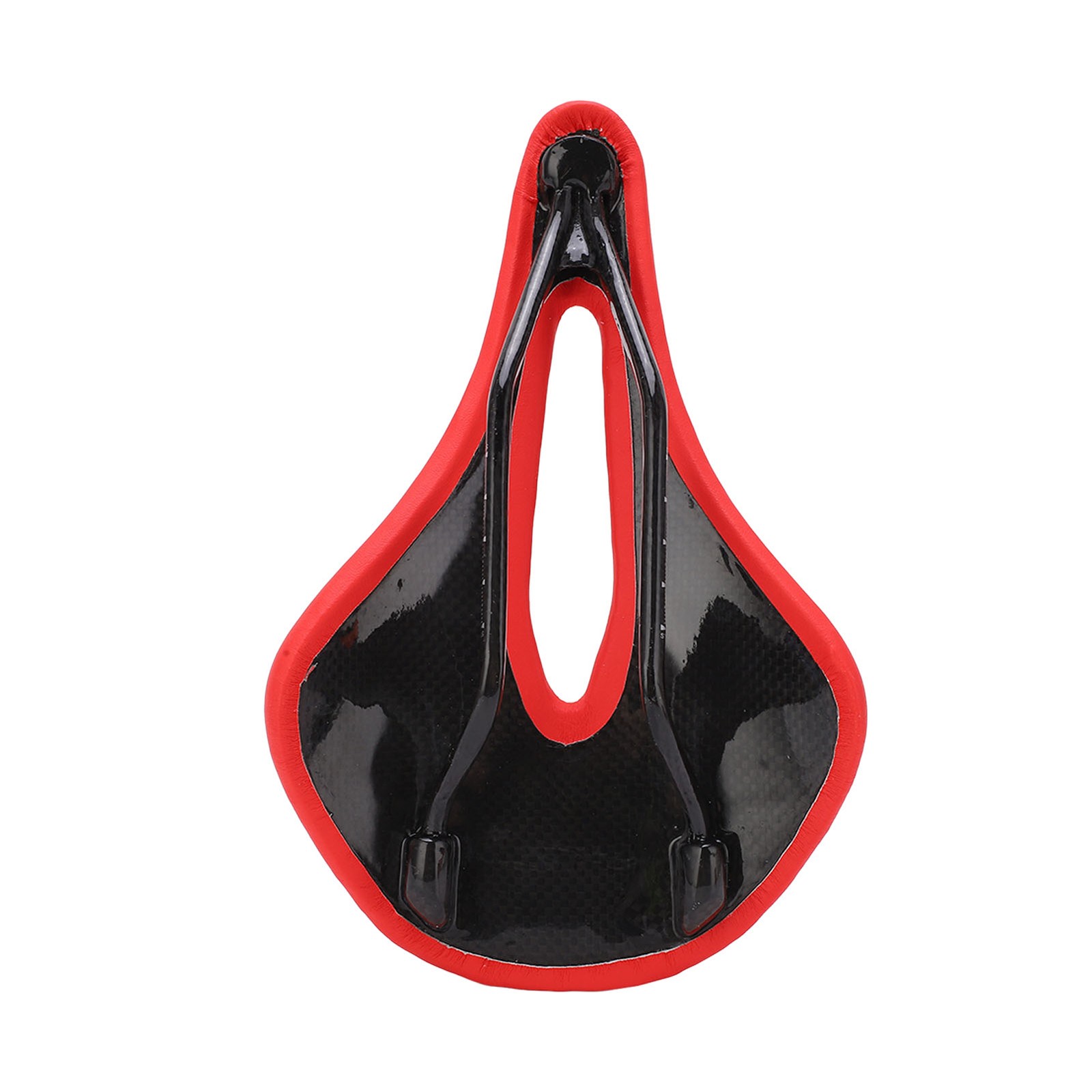155mm Widen Carbon Fiber Leather Saddle Cushion Hollow Cycling Road Bike