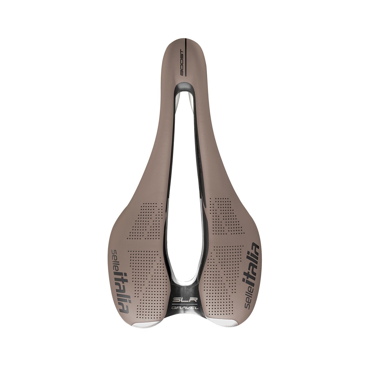 Selle Italia saddle SLR Boost Gravel TI316 Superflow S3 130mm 248mm Ti316 Brown