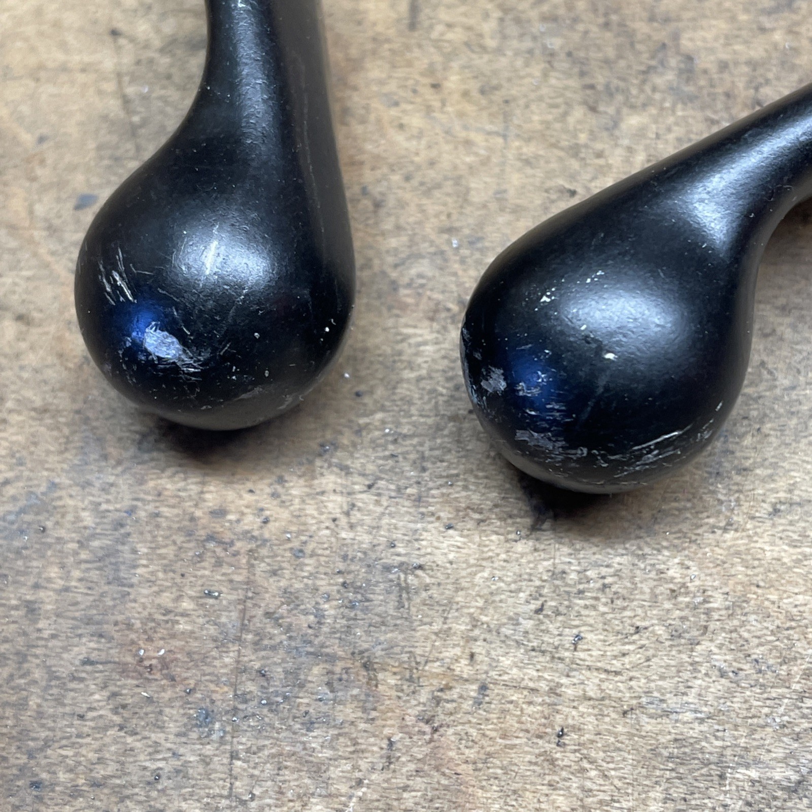 Vintage MAGURA Brake Lever Set 80s MTB Black RARE 22.2mm Klunker GERMANY