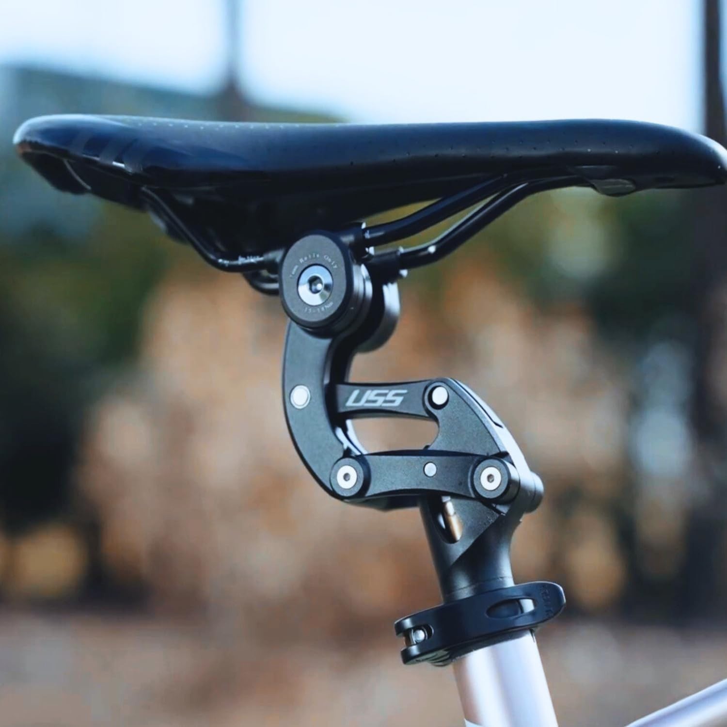 Aluminum Suspension Seatpost for Cruiser & eBike – Adjustable Length 365/580mm