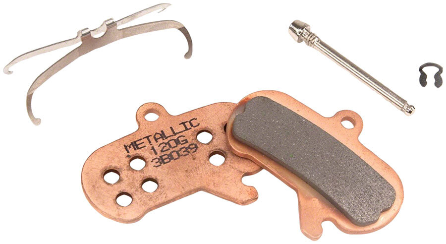 SRAM Maven X-Large Disc Brake Pads – Sintered Compound, Steel Backed, Powerful,