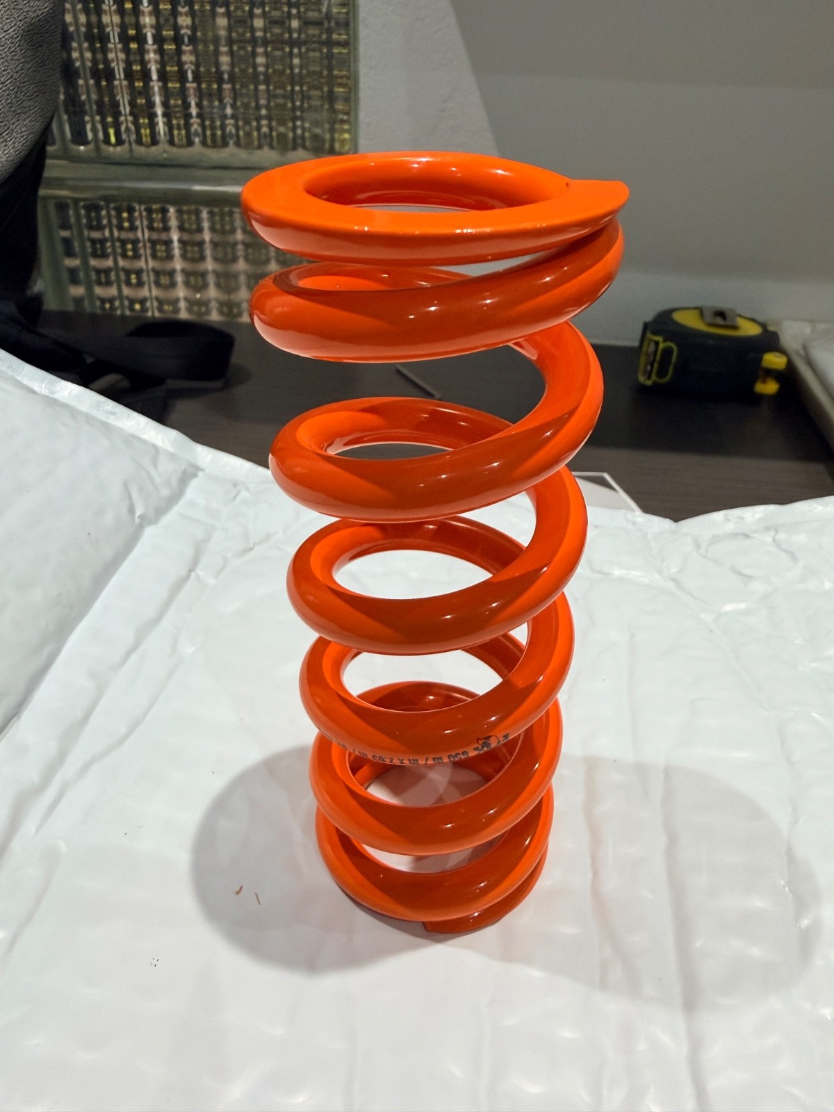 FOX SLS Coil Rear Shock Spring – 650 lb. x 2.65″ / 67mm Stroke, Orange