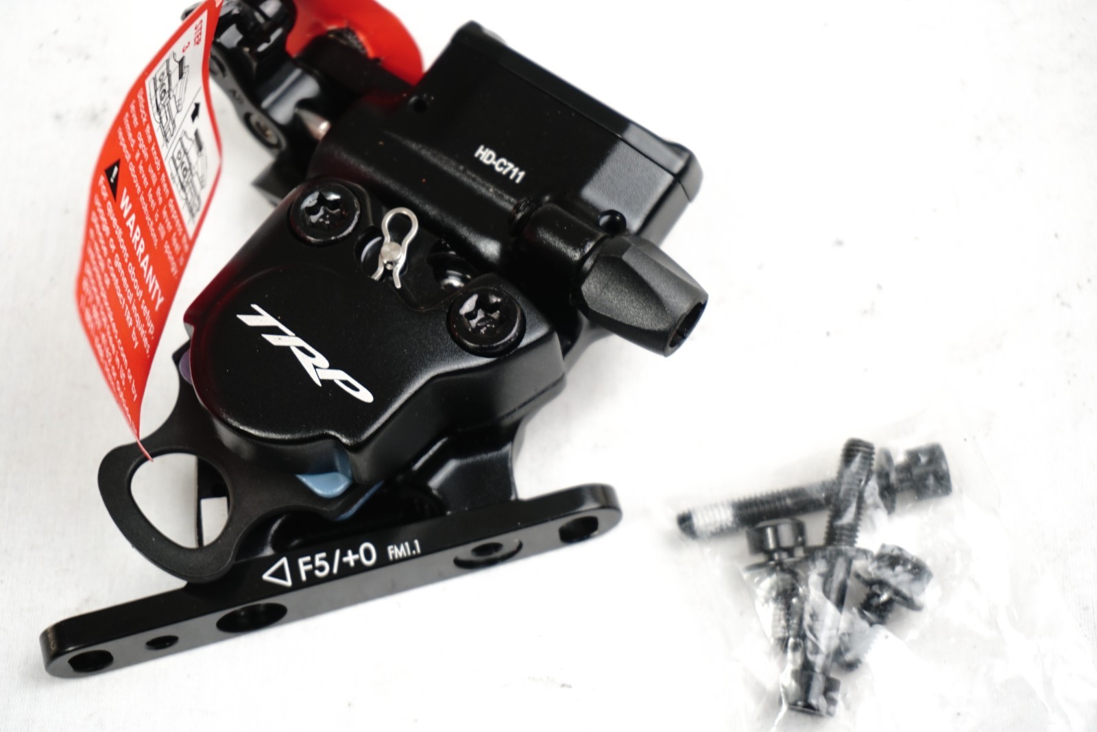 TRP Hy-Road HY/RD Short Pull Cable-Actuated Flat Mount Hydraulic Disc Brake