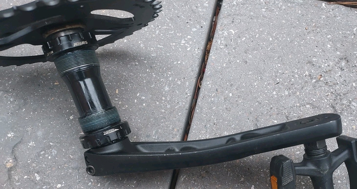 Samox TAC-29 Crankset – 11-Speed, 40t, Direct Mount Samox, 170mm Arms + BB