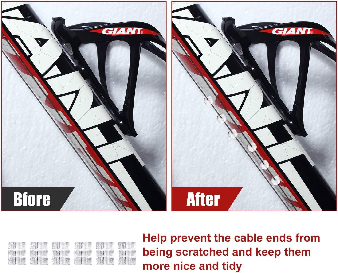 Durable Bicycle Shift & Brake Cable Kit – Perfect for Mountain and Road Bikes