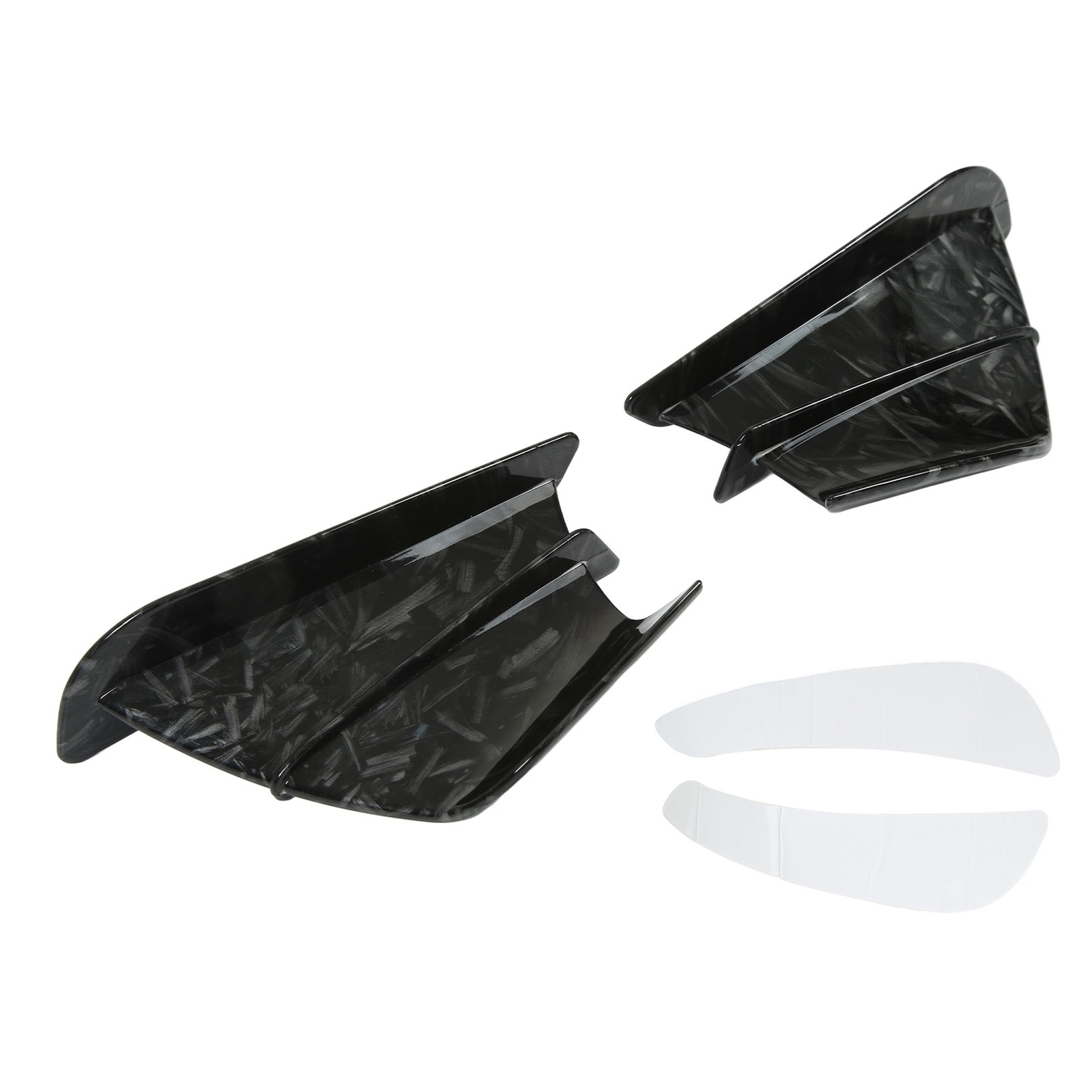 Front Fairing Winglets Sporty Look Scratch Free Cool Design Motorcycle Side XIQE