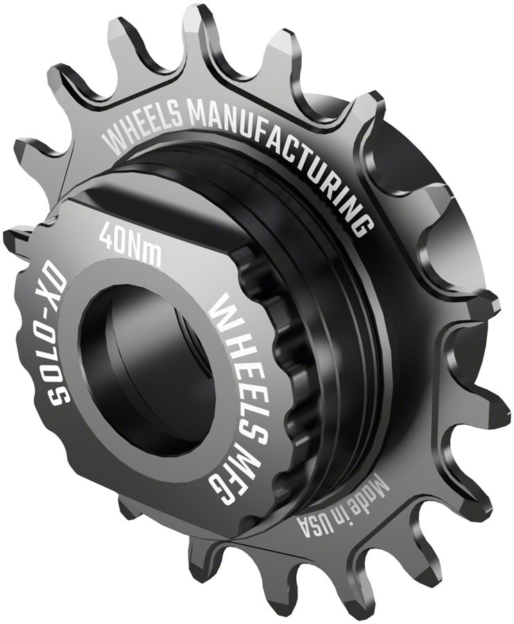 Wheels Manufacturing SOLO-XD XD/XDR Single Speed Conversion Kit – 18t, For SRAM