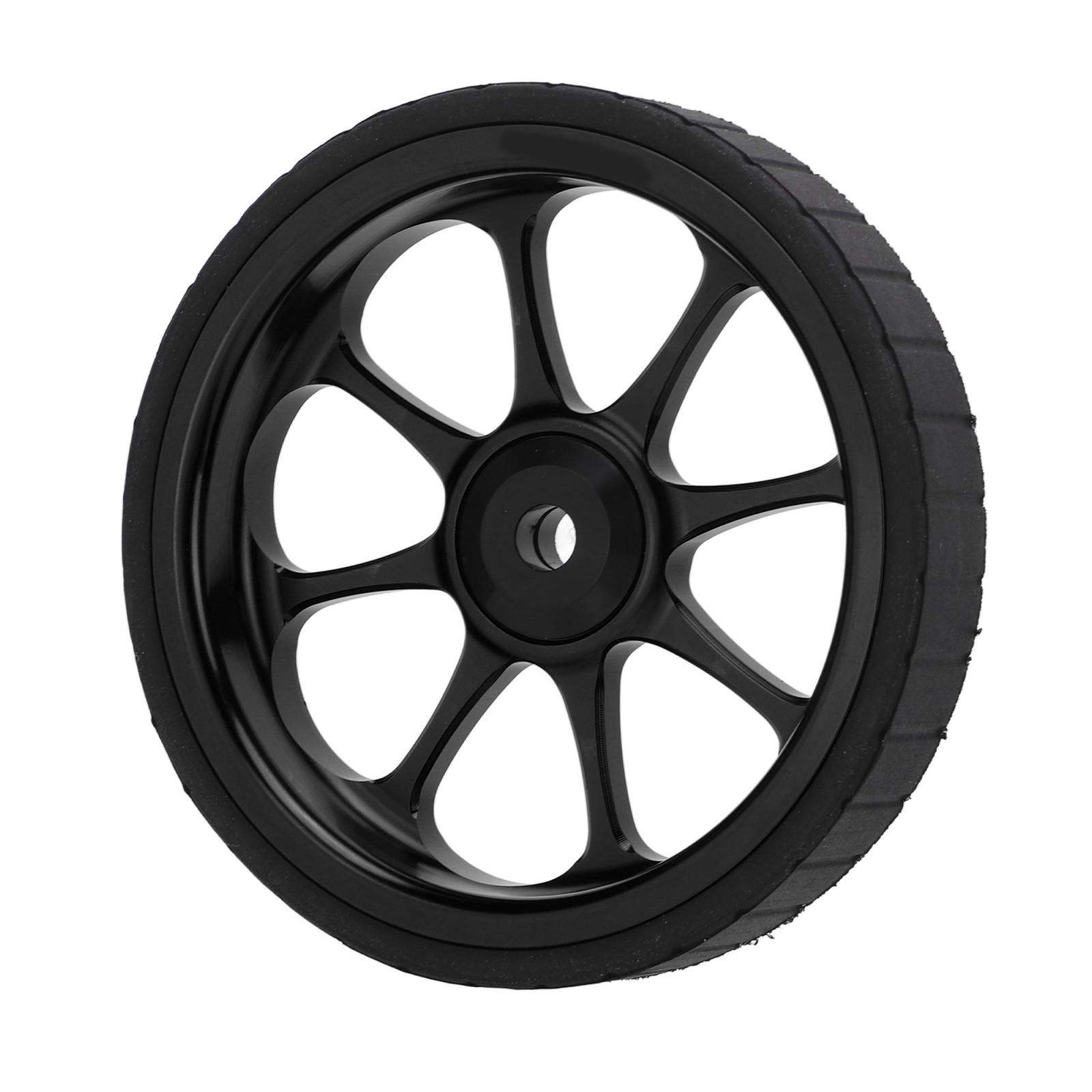 Aluminum Folding Bike Easy Wheel 82mm For Brompton/3sixty (Black)