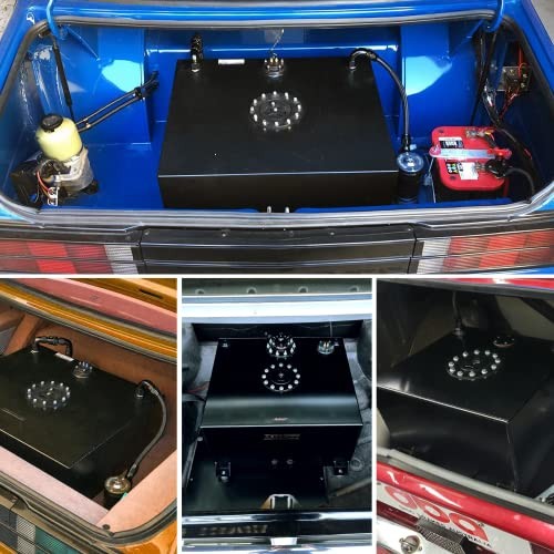 2.5 Gallon Fuel Cell 10L Universal Gas Tank with Level 2.5 gallon Black
