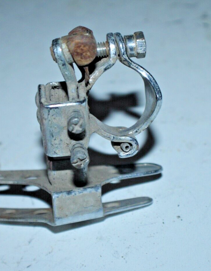 Vintage Shimano Thunderbird Double Front Derailleur 1″ Bottom-Pull USA Shipping