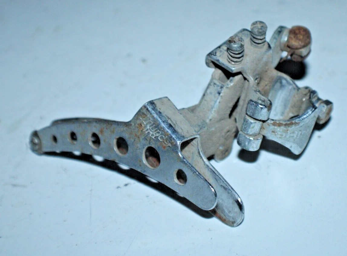 Vintage Shimano Thunderbird Double Front Derailleur 1″ Bottom-Pull USA Shipping