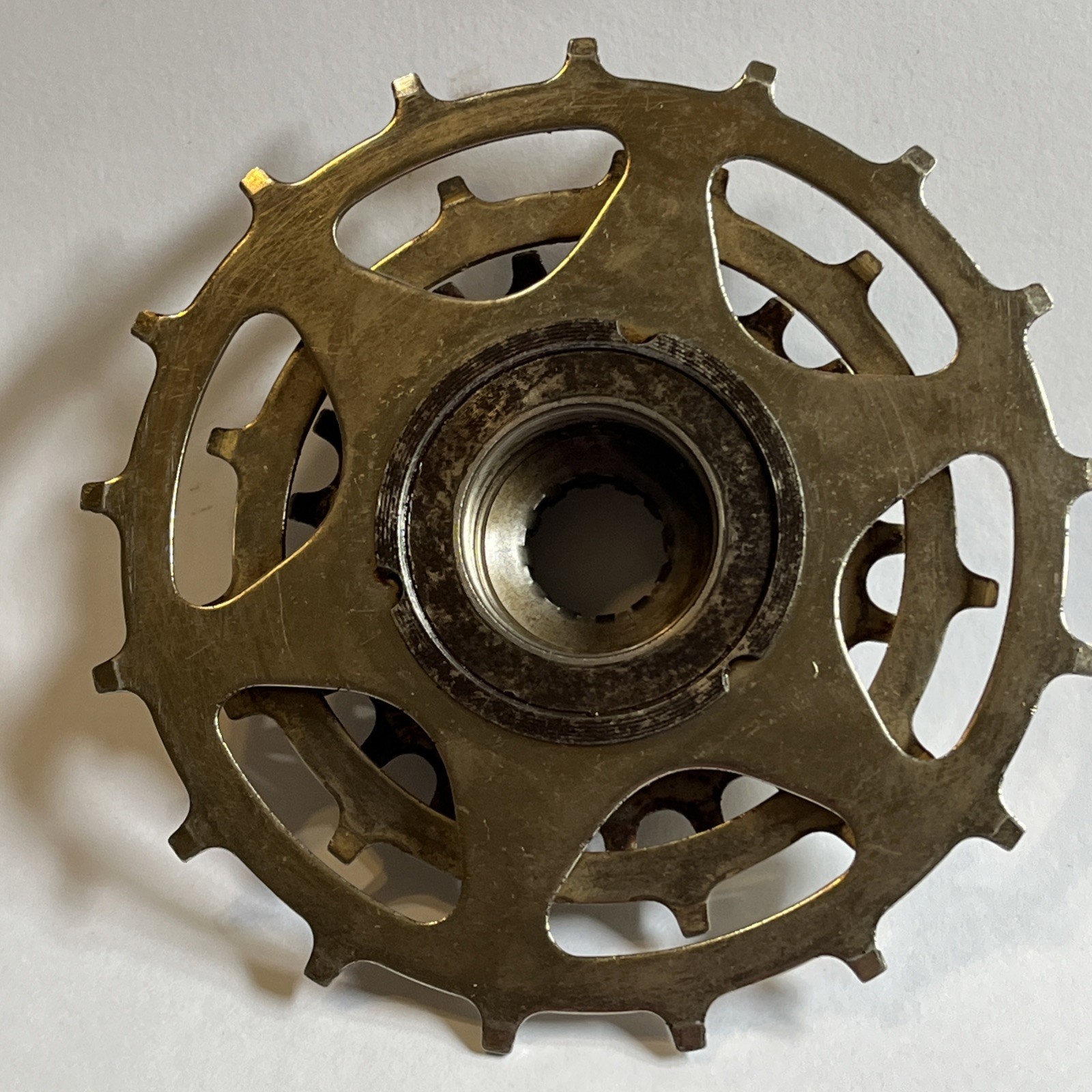 Shimano Freewheel 5 Speed 14×34 Skip tooth Gold Complete Overhaul