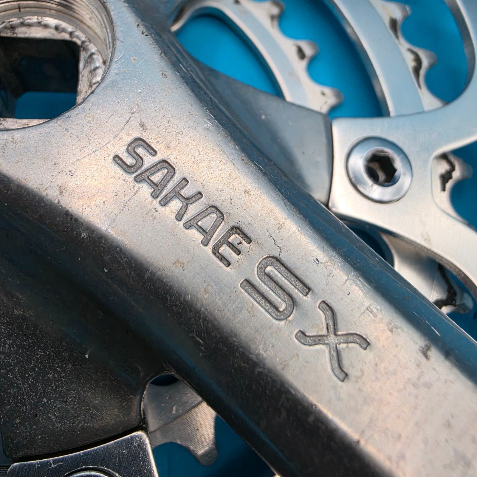 Sakae SX Triple Square Taper Crankset 170mm 28/38/48t 110/74 BCD 5 Bolt g6