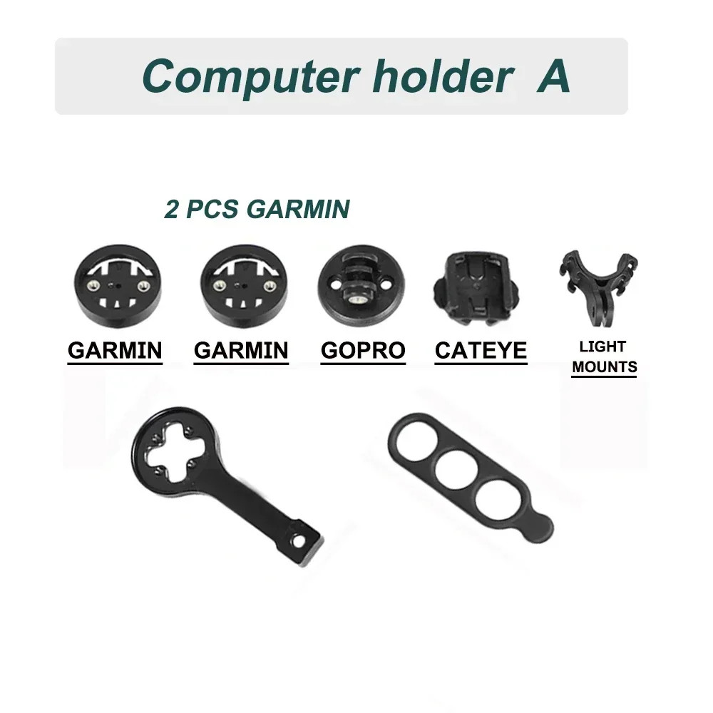 Mountain/Road Bicycle Carbon Stem 3 Degrees Adjust with Computer Mounts
