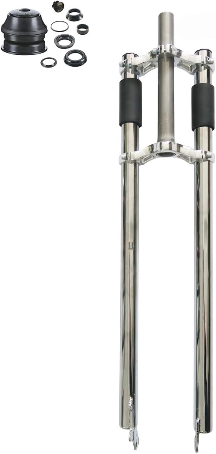 26 inch Fat Tire Heavy Duty Bicycle Wheels 12G & Bike Fork & Headset & Freewheel