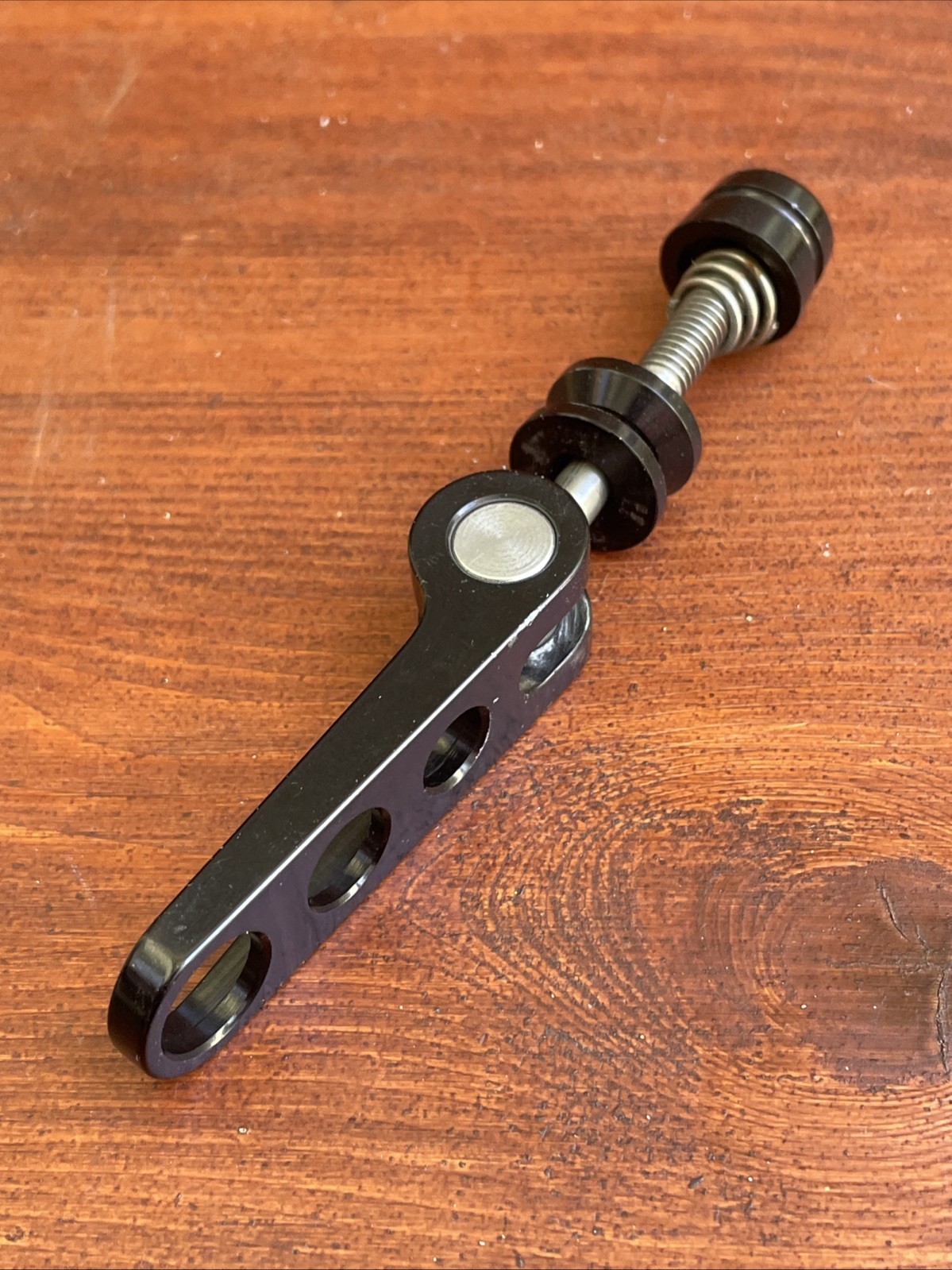 Vintage RINGLE Holey Ti Stix Titanium QR Seatpost Binder Bolt GC Black USA