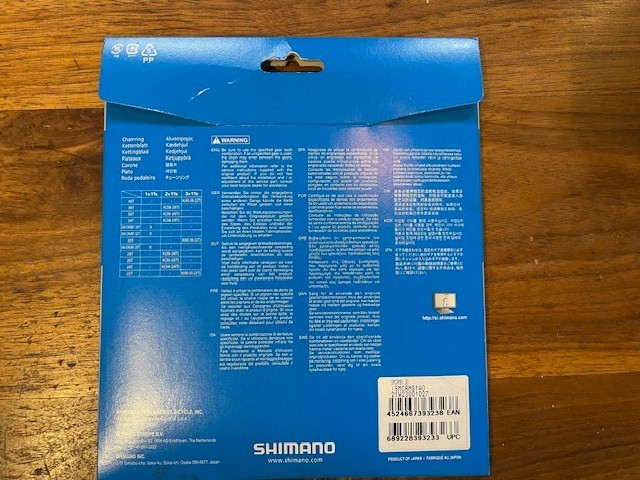 Shimano XT M8000 30t, 96mm, 1×11 Chainring