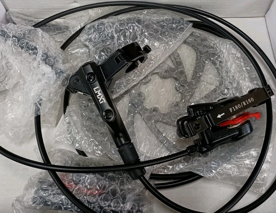 LMXT Hydraulic Disc Brakes Left Front Right Back Mechanical Disc Brake Set