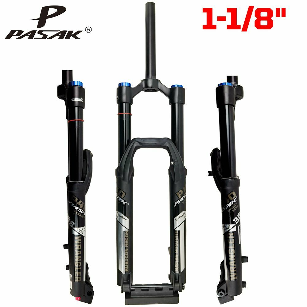 160mm Travel Mountain Bike Front Suspension Fork Thru Axle 15*110mm MTB Air Fork