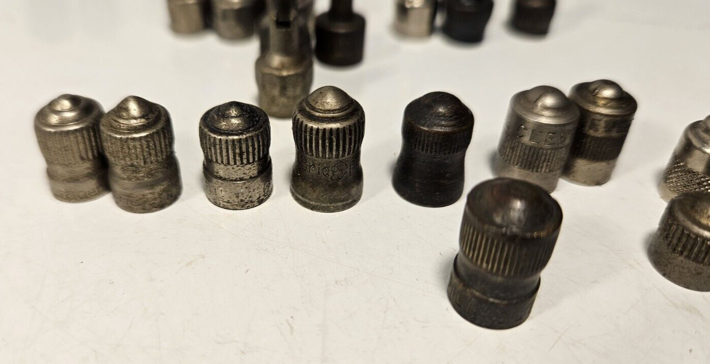 Bicycle Tube Valve Caps Plastic & Metal Miscellaneous