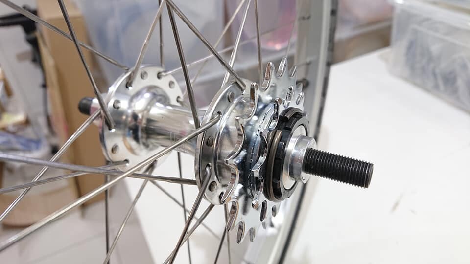 MiniMODs X3 Unibody Cog Set for Brompton 2S-3S/6S-9S Keep rear wheel & parts