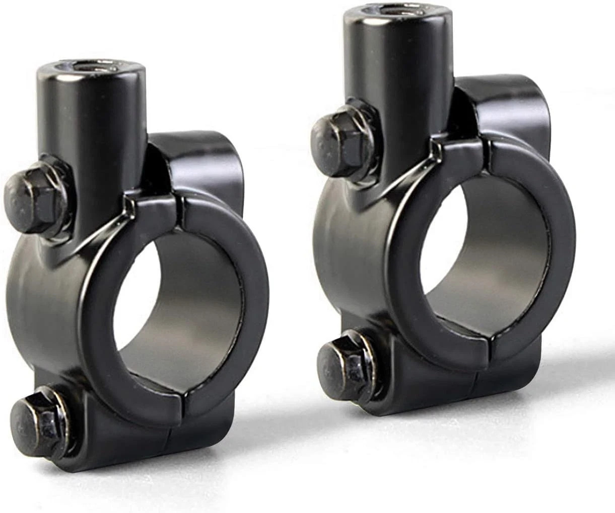 Motorcycle Mirrors Mounts 1″ 25mm Handlebar Mirror Mount Holder Clamp Adaptor 8m