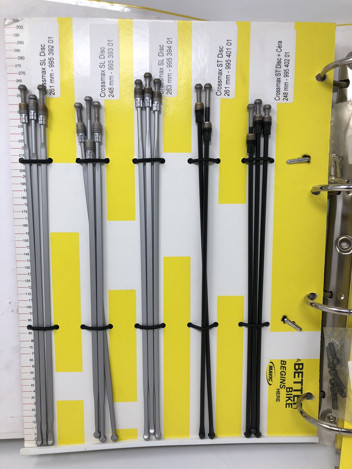 Various MAVIC Mountain Bike MTB Spokes Black Silver 36 Variations SELECT-A-SIZE