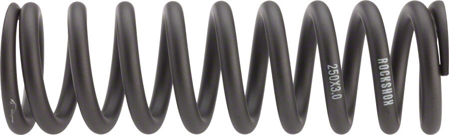 RockShox Vivid / Kage Coil Spring, 300lb, 240 x 76, Gray