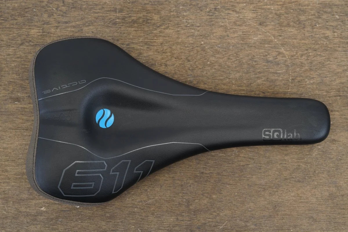 150mm SQlab 611 Active Carbon Rail Road MTB Saddle 228g