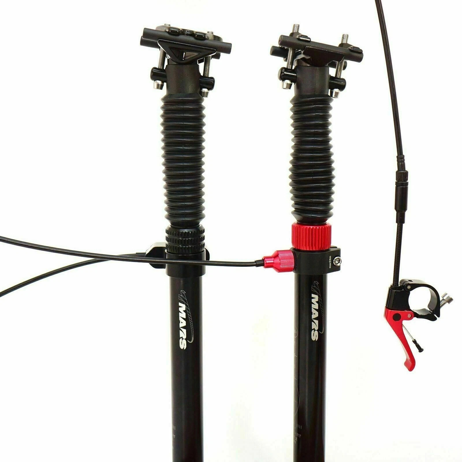 TMARS SD-419L or SD-419S 27.2 x 400mm MTB Dropper Seatpost with Remote