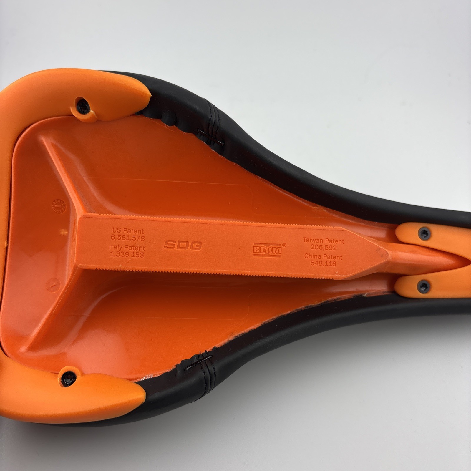 deity Frisco I- Beam Saddle Orange