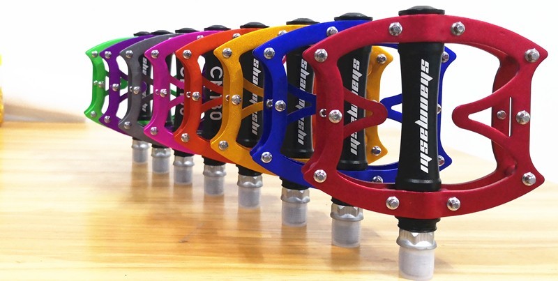 Aluminum Road MTB Mountain Bike XC Bicycle Pedal BMX Flat Pedals Bearings 1 pair