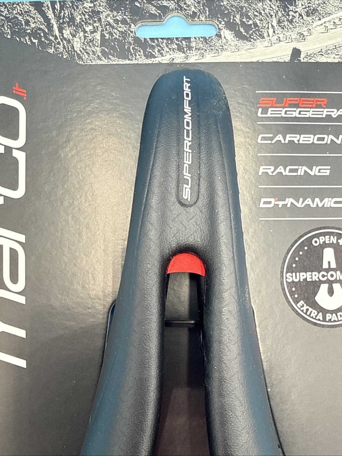 NOS Selle San Marco CONCOR Super Comfort Dynamic Narrow Black Manganese Rail