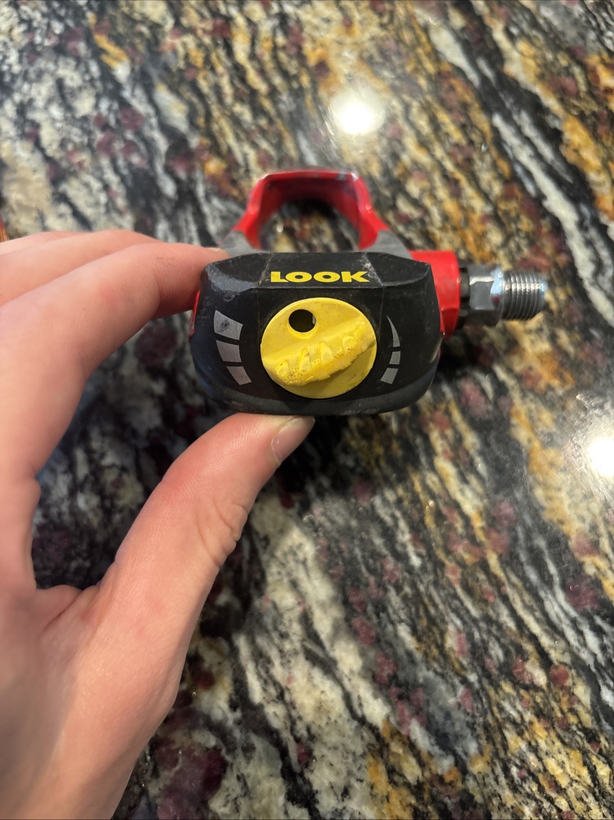 Look Free Arc MultiTensioner 286 Clippless Pedals Red/Yellow/Black