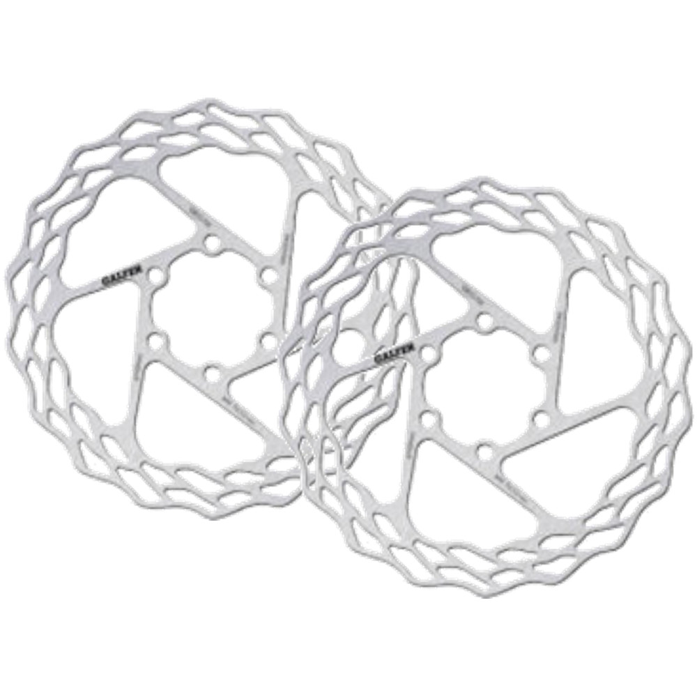 Premium Galfer 160mm Silver Road Bike Rotors | High Carbon Stainless Steel,