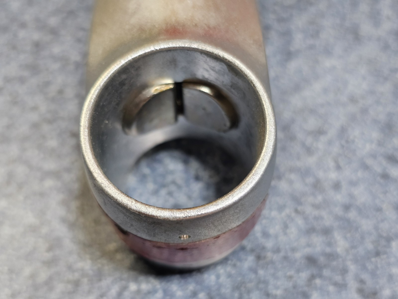 Tioga Alchemy Forged Aluminum Stem 135mm 1-1/8” 25.4mm Silver Vintage 90’s MTB