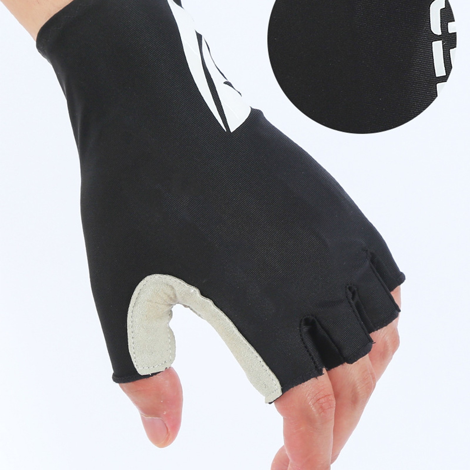 Polyester Breathable Workout Gloves for Men Women Size 7.5-11cm Adjustable
