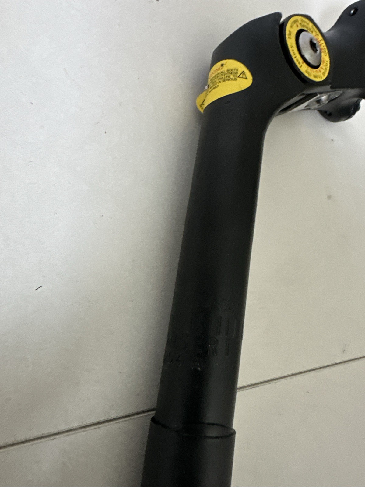 Adjustable Angle Bicycle 25.4mm Handlebar Stem Riser Aluminum 22.2mm stem black
