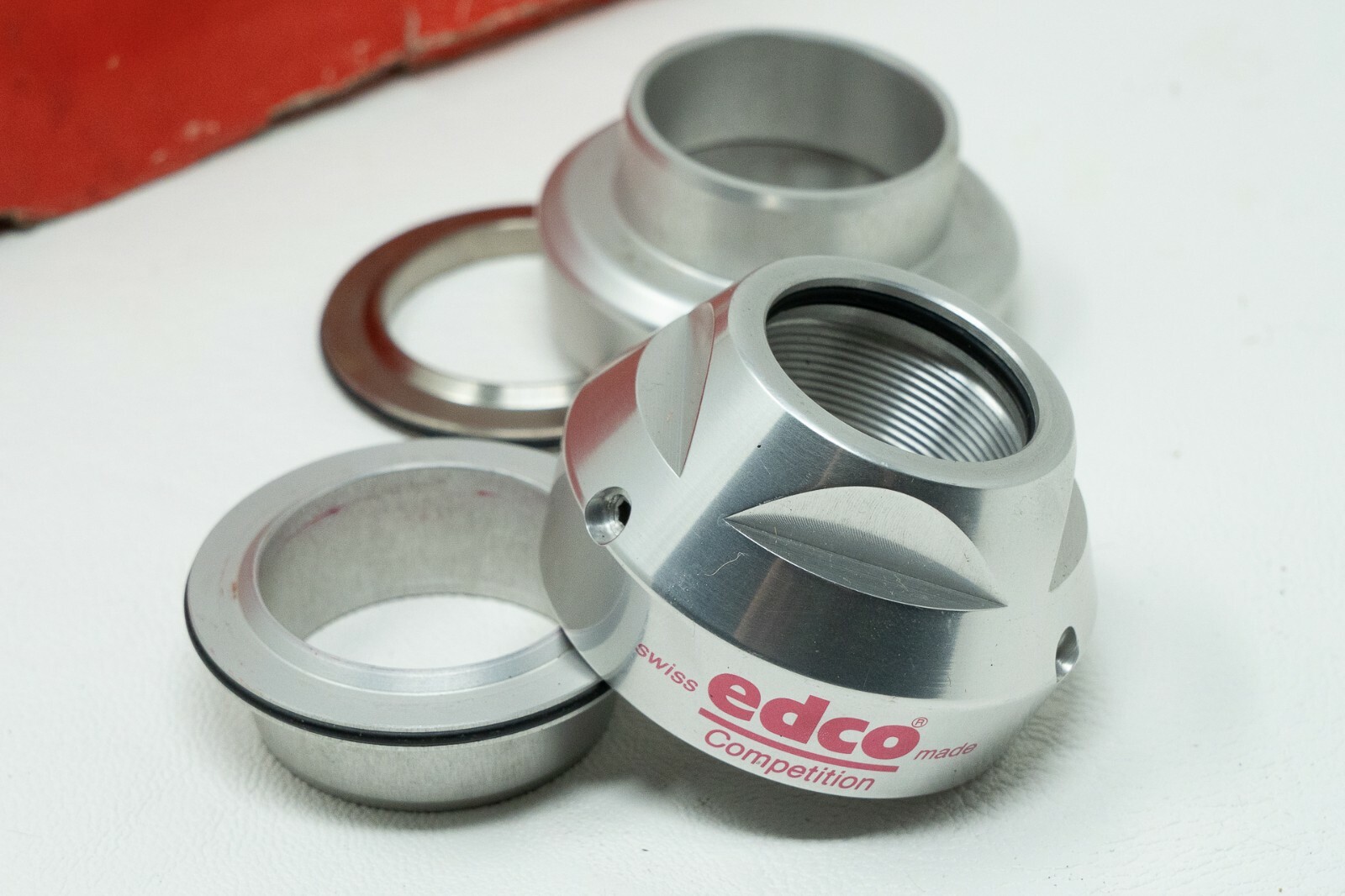 NOS EDCO COMPETITION HEADSET 1+1/8 INCH VINTAGE THREADED THREAD OLD NEW 67801