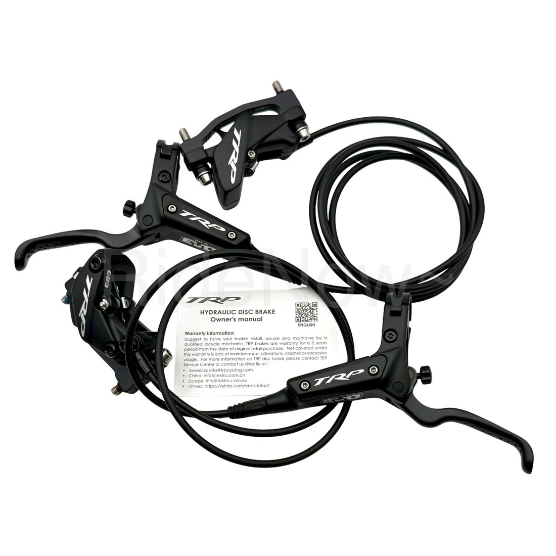 TRP HD-M846 DH-R Evo F+R Brake Set Black 900/1650mm 4-Piston Enduro DH E-MTB