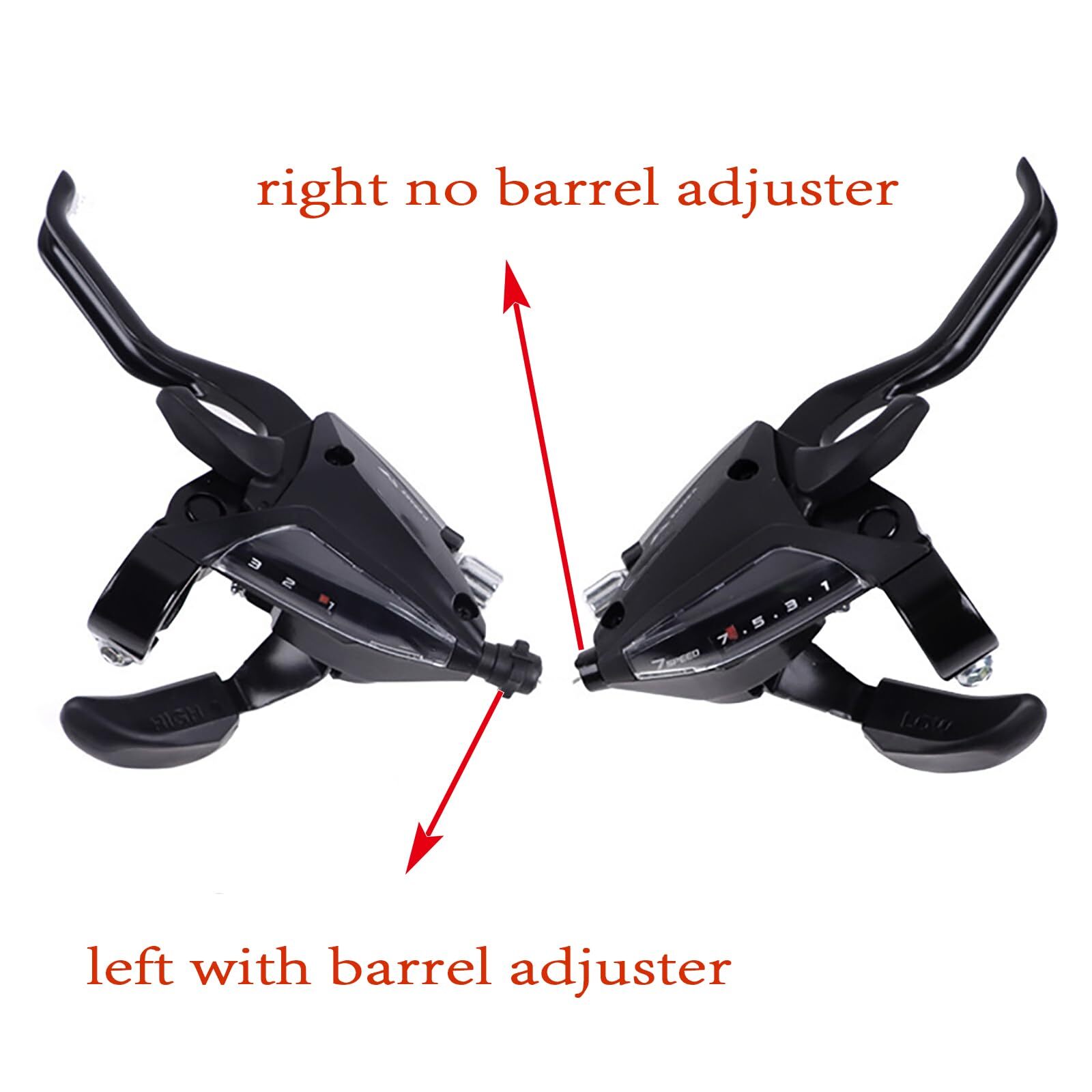 SHIMANO ST-EF500 Shifter Set 3×7 3×8 21/ 24 Speed V-Brake Lever Fit ST-EF51 MTB