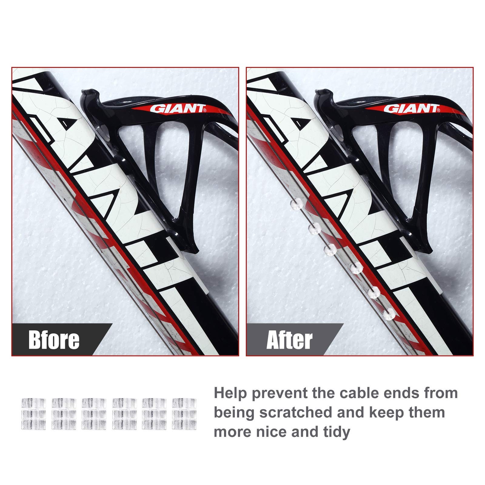 Universal Bike Brake Cable Kit Derailleur Bicycle Shifter Cable Housing Set T…