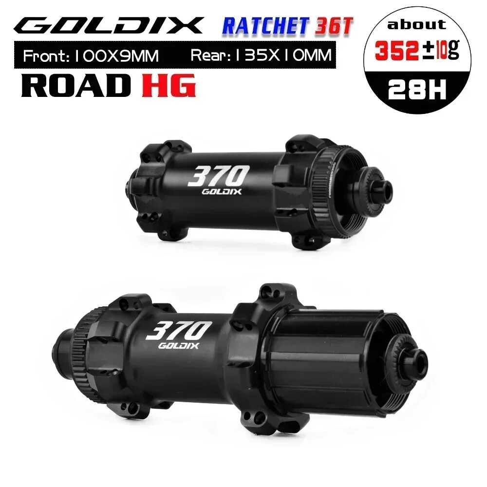 Gravel Road Bicycle Hub Disc Brake 24/28 Holes Pull Ratchet 36T Flywheels