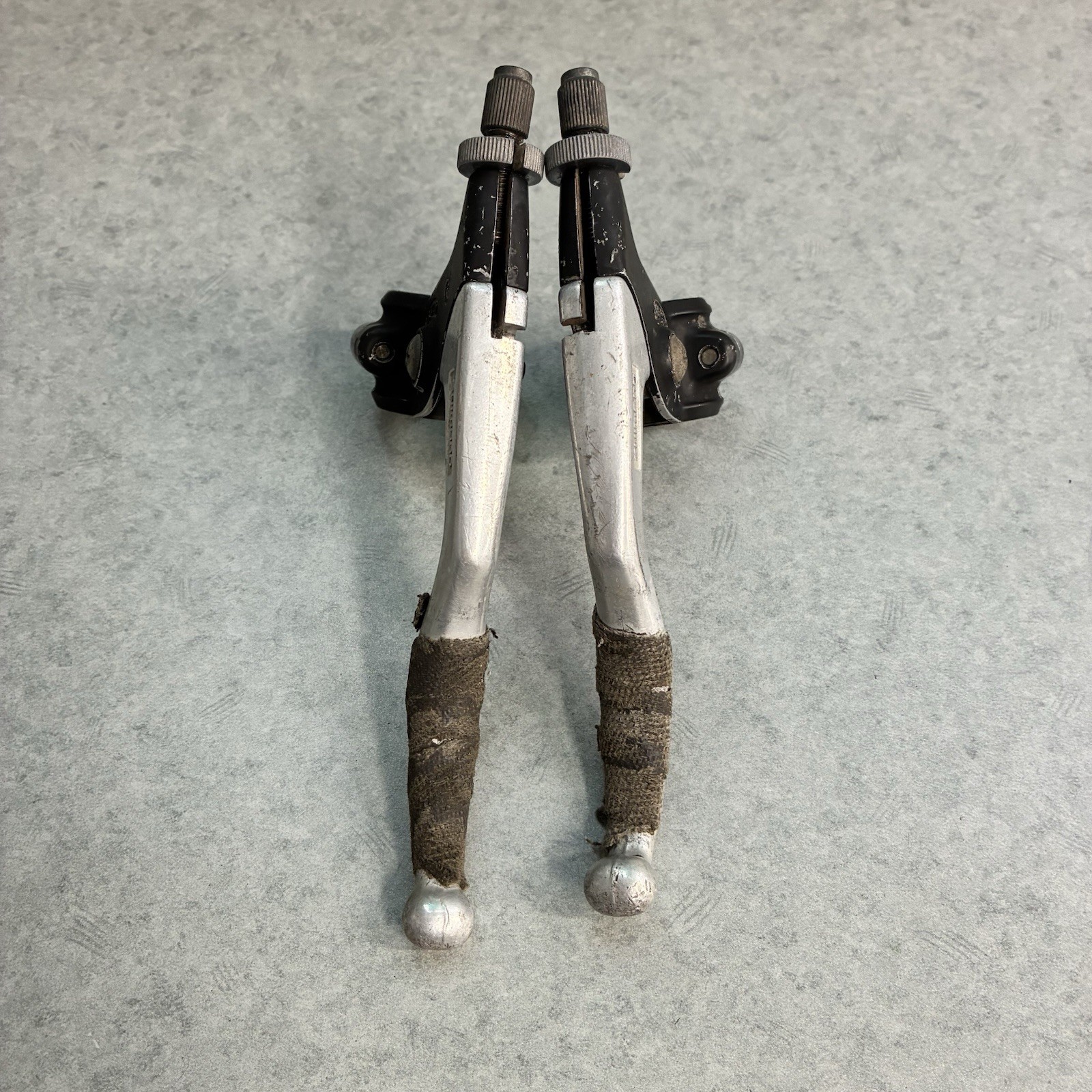 1986 Shimano BL-AT50 Early Mountain Bike Brake Levers Canti Japan Klunker 22.2