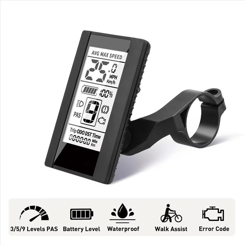 Ebike 800S LCD Display UART protocol for Bafang BBS01 BBS02 G340 G320 M400 motor